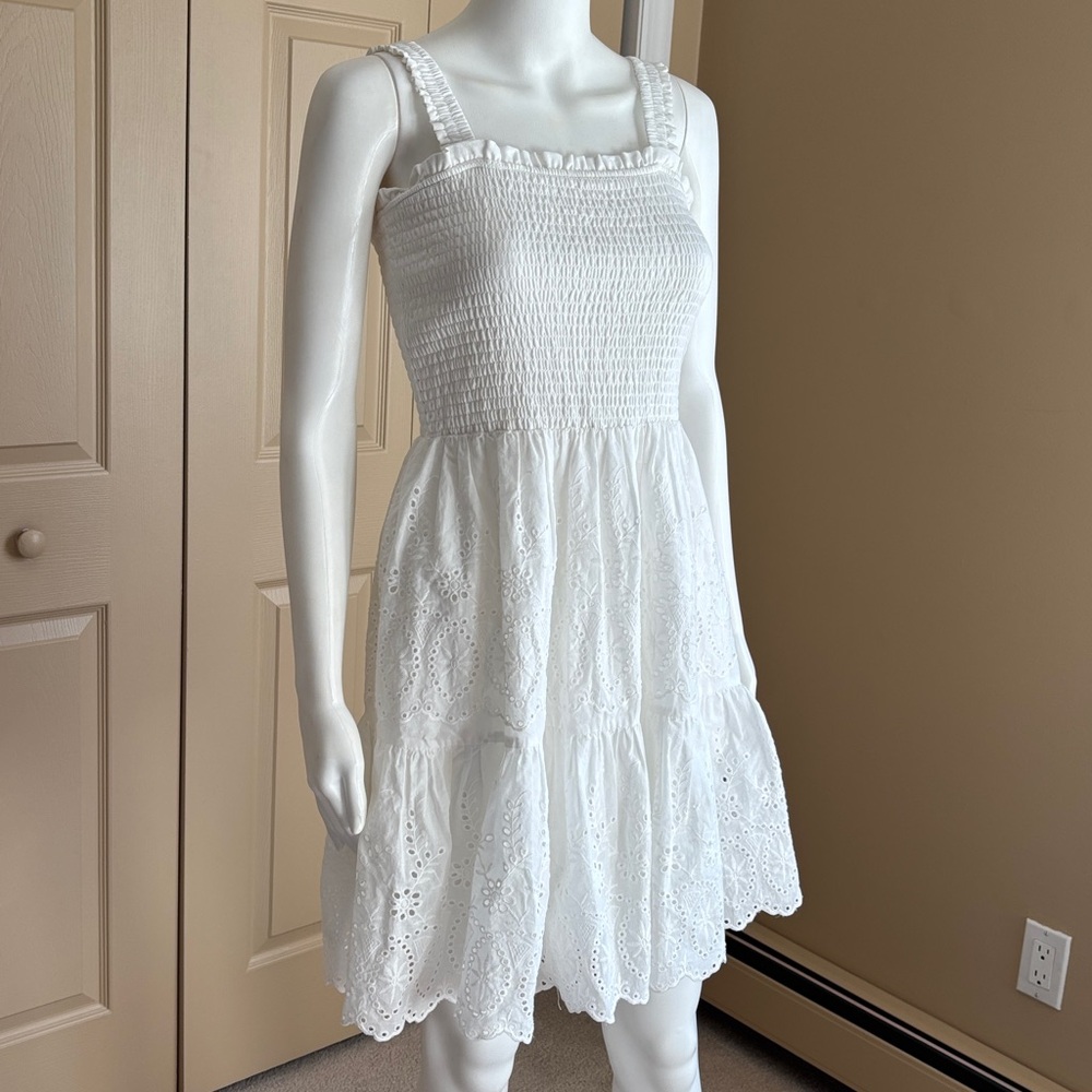 NWT STEVE MADDEN white eyelet dress - Picture 3 of 8